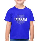 Camiseta Algodão Infantil Tatakae! - Foca na Moda