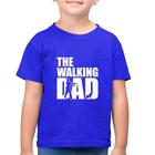 Camiseta Algodão Infantil The Walking Dad Paródia Meme - Foca na Moda