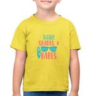 Camiseta Algodão Infantil Wave Shades e Babes - Foca na Moda