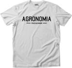 Camiseta Algodão Masculina Faculdade Mod 1 agronomia