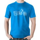 Camiseta Algodão Moto Custom - Foca na Moda