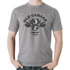 Camiseta Algodão Old Garage Genuine Part Est.1975 - Foca na Moda