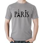 Camiseta Algodão Paris Torre Eiffel - Foca na Moda