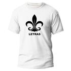 Camiseta Algodão Premium Estampa Digital Faculdade Letras
