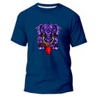 Camiseta Algodão Premium Estampa Digital Ganesha Elefante