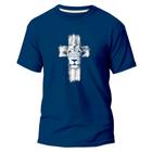 Camiseta Algodão Premium Estampa Digital Jesus Cristo Juda