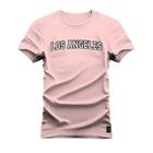 Camiseta Algodão Premium T-Shirt Los Angeles Scrit