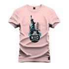 Camiseta Algodão Premium T-Shirt Nyc Street