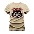 Camiseta Algodão Premium T-Shirt Route Placa