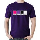 Camiseta Algodão Rock Color Guide - Foca na Moda