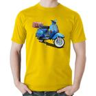 Camiseta Algodão Scooter Azul - Foca na Moda