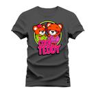 Camiseta Algodão T-Shirt Premium Estampada Cool Tedy