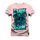 Camiseta Algodão T-Shirt Premium Estampada Death Dow