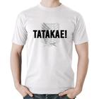 Camiseta Algodão Tatakae! - Foca na Moda