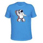 Camiseta Algodão Tecido Macio Astronauta Som