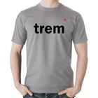 Camiseta Algodão Trem - Foca na Moda