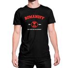 Camiseta Algodão Viúva Negra Natasha Romanoff