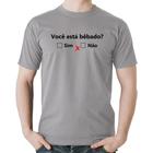 Camiseta Algodão Você está bêbado - Foca na Moda