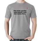 Camiseta Algodão Você não é sexta-feira - Foca na Moda