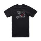 Camiseta alpinestars mx helmet preto