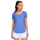 Camiseta Alto Giro Skin Fit Alongada Feminina