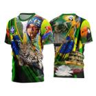 Camiseta Amazônia Amazonas Brasil Dry Fit Esportiva Passeio