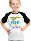 Camiseta amorzinho do vovo e da vovo avo avo infantil menina