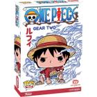 Camiseta Anime One Piece Luffy Gear Two Funko Box Tees