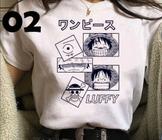 Camiseta Babylook Feminina Monkey D Luffy Gear 5 Mod 02