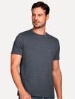 Camiseta Aramis Masculina Basic Lisa Navy Icon Marinho Mescla