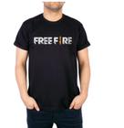 Camiseta Art Rock Free Fire- Preto