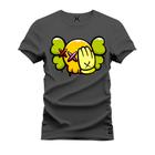 Camiseta Asas Do Emoji Plus Size Grande T-Shirt Estampa Dtf Premium