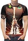 Camiseta Attack on Titan PLUS SIZE Masculina Blusa Eren