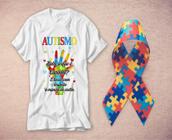 Camiseta Autismo Tea Transtorno Espectro Autista Te Amo