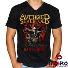 Camiseta Avenged Sevenfold 100% Algodão Hail to The King Geeko