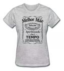 Camiseta Baby look feminina dia das mães a melhor mãe mamãe