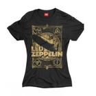 Camiseta Baby Look Feminina - Led Zepplin