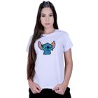 Camiseta Baby Look Feminina Lilo Stitch Fofo