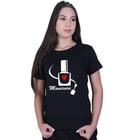 Camiseta Baby Look Feminina Manicure Profissão