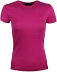 Camiseta Baby Look Feminina Rosa em Malha - M