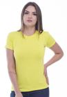 Camiseta Baby Look Feminina Techmalhas tecido Viscolycra basica lisa