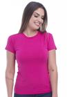 Camiseta Baby Look Feminina Techmalhas tecido Viscolycra basica lisa