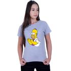 Camiseta Baby Look Feminina The Simpsons Homer