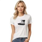 Camiseta Baby Look Muscle Car Grafite Art