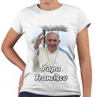 Camiseta Baby Look Papa Francisco