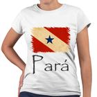 Camiseta Baby Look Pará Bandeira Estado Brasil