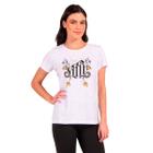 Camiseta Baby Look Santos Oficial Logo