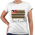 Camiseta Baby Look São Paulo Bandeira Estado Brasil
