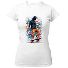 Camiseta Baby Look Street Skate Splash Art