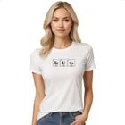 Camiseta Baby Look Tabela periodica teu